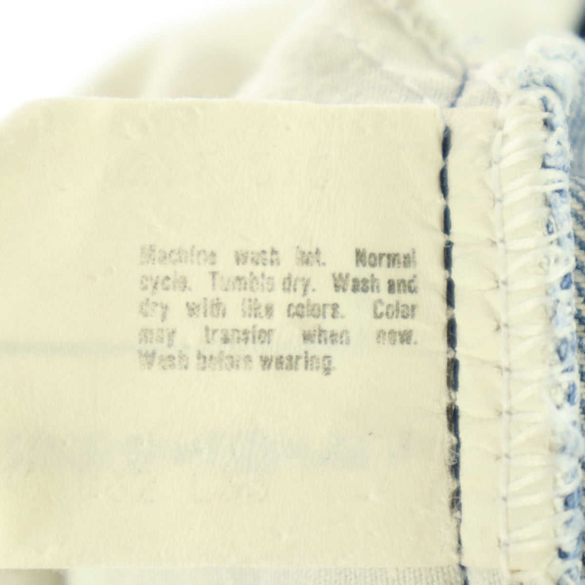 Levi's リーバイス 80s ヴィンテージ USA製 ボタン裏515 ストレートデニムパンツ ブルー オレンジタブ 42タロン メンズ