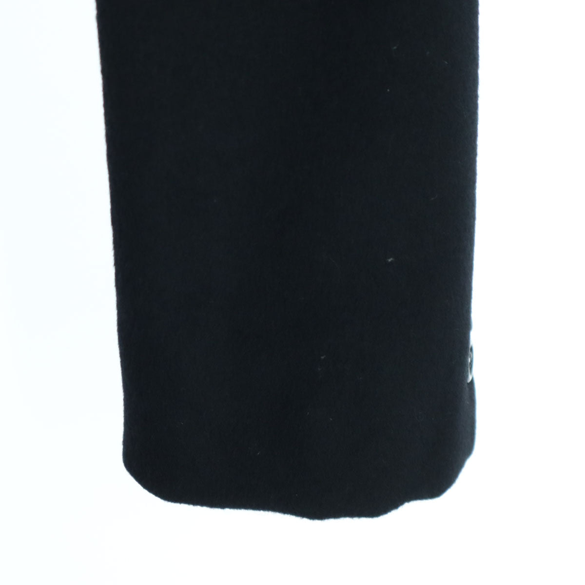 Durban ダーバン 長袖 ウール チェスターコート 94A6 ブラック メンズ