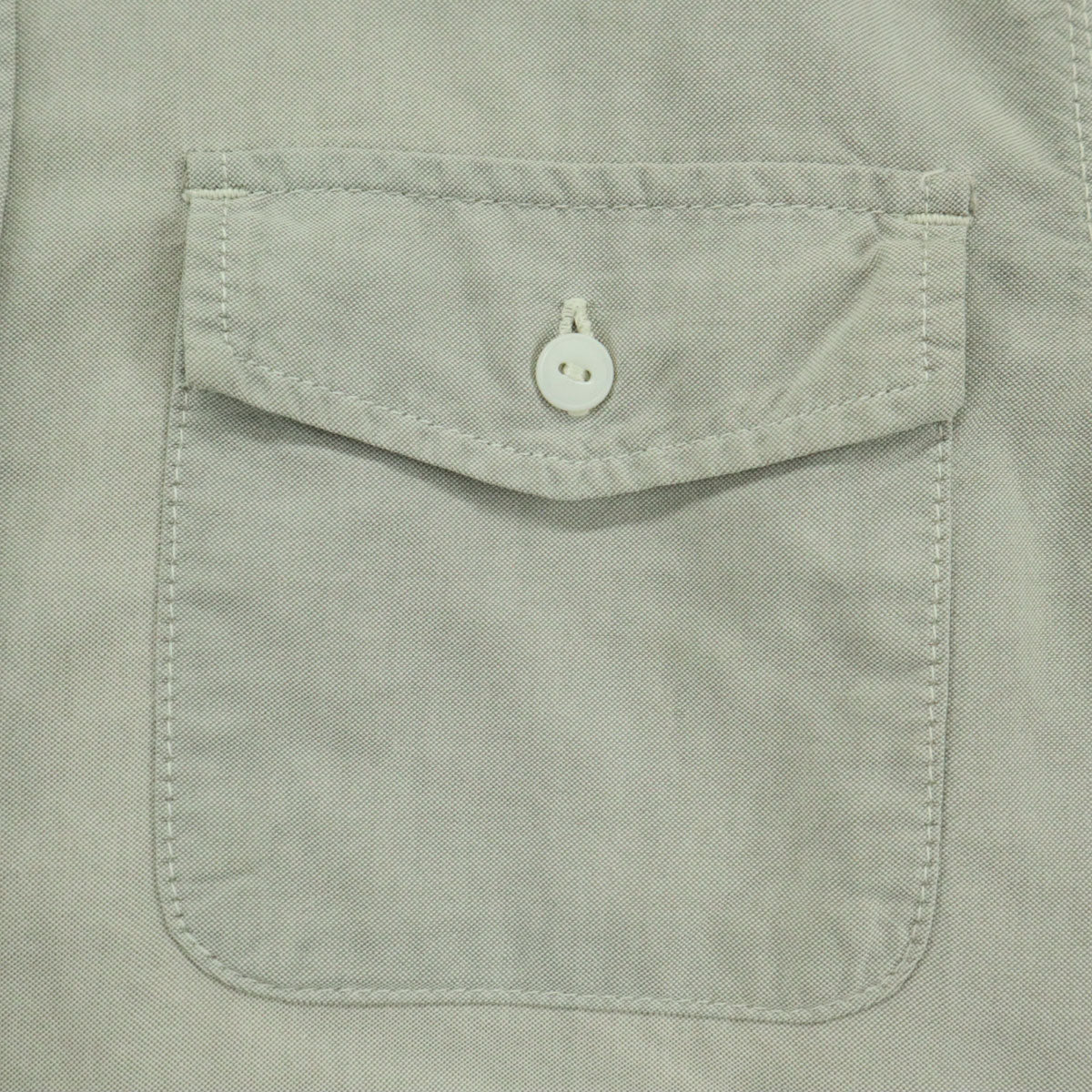 SASAFRAS ササフラス 長袖 ボタンダウンシャツ S ベージュ メンズ