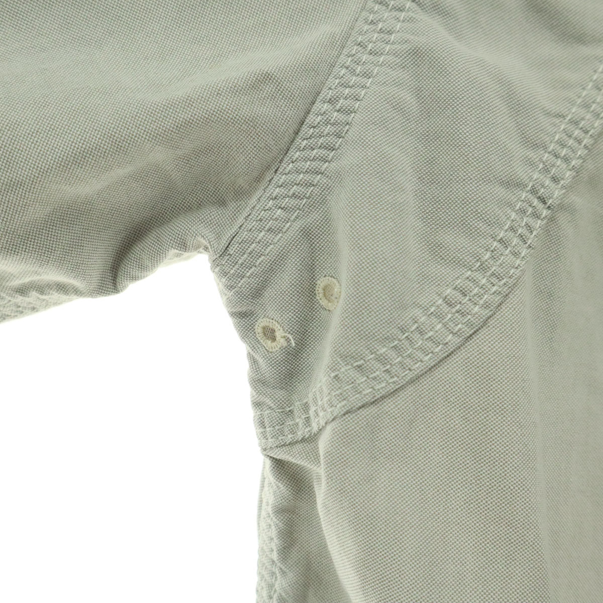 SASAFRAS ササフラス 長袖 ボタンダウンシャツ S ベージュ メンズ