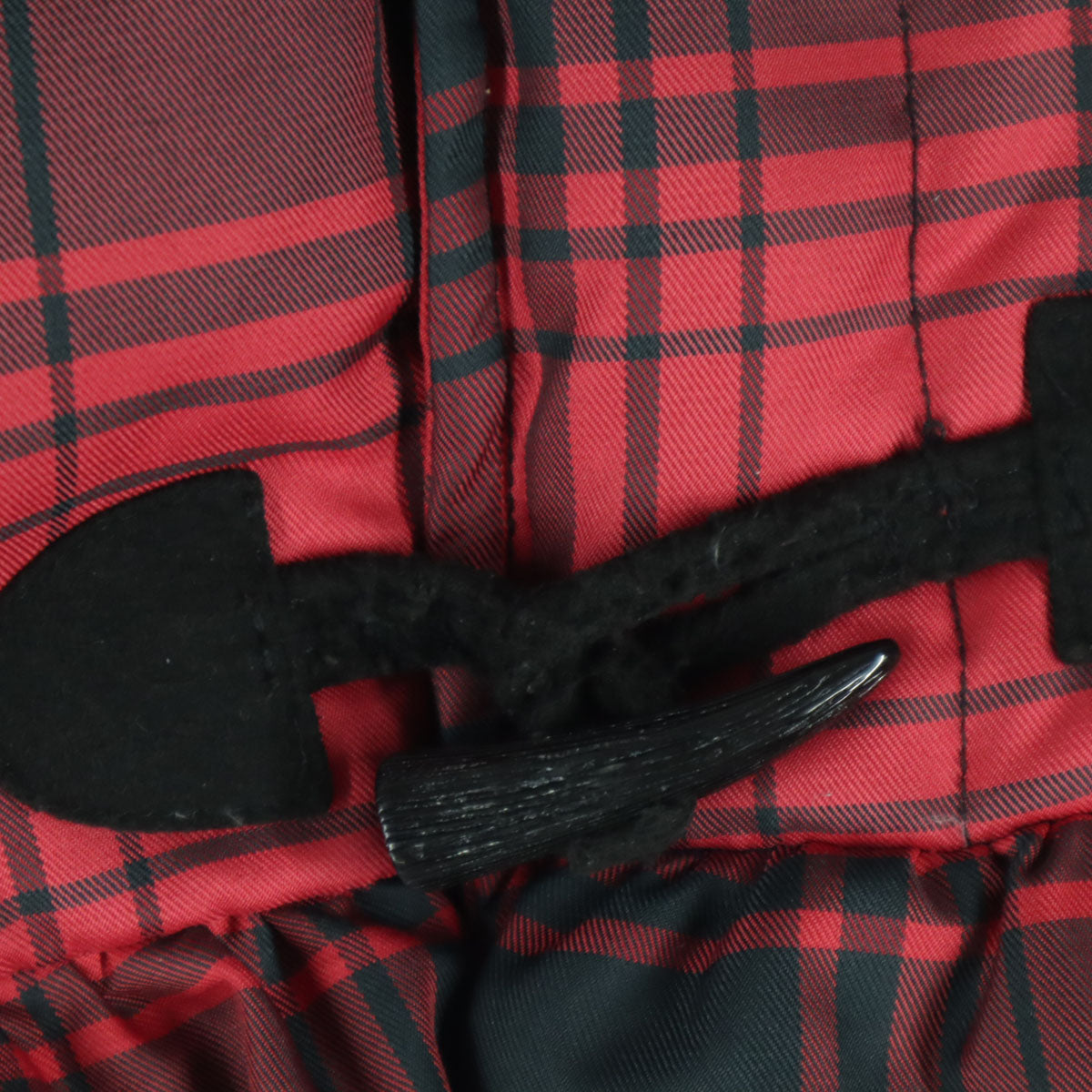 RALPH LAUREN ラルフローレン チェック柄 長袖 ダッフルコート 24M レッド キッズ