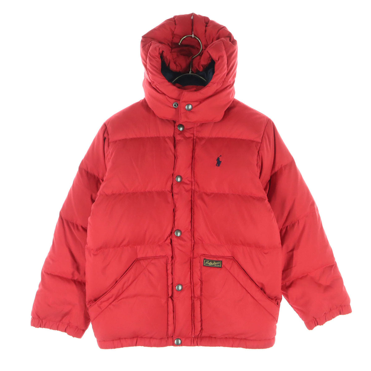 POLO RALPH LAUREN ポロラルフローレン 長袖 ダウンジャケット 140 レッド キッズ