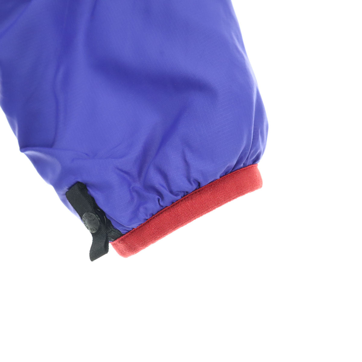 THE NORTH FACE ザノースフェイス リバーシブル ワンポイントロゴ 長袖 ナイロン フリース 中綿ジャケット 100 ブルー 品番NYJ82244 キッズ