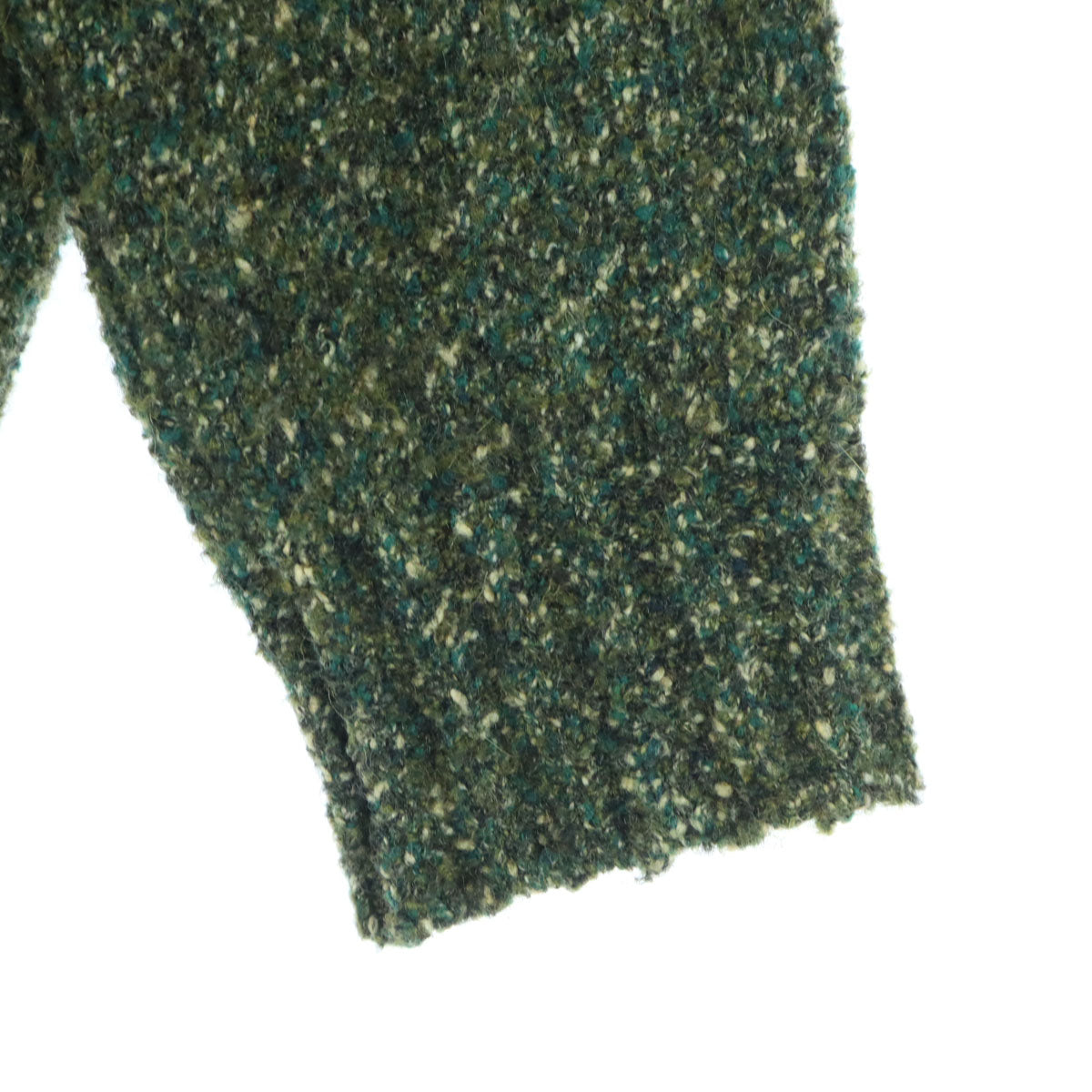 美品 Camoshita UNITED ARROWS カモシタ ユナイテッドアローズ 長袖 カーディガン 50 グリーン メンズ