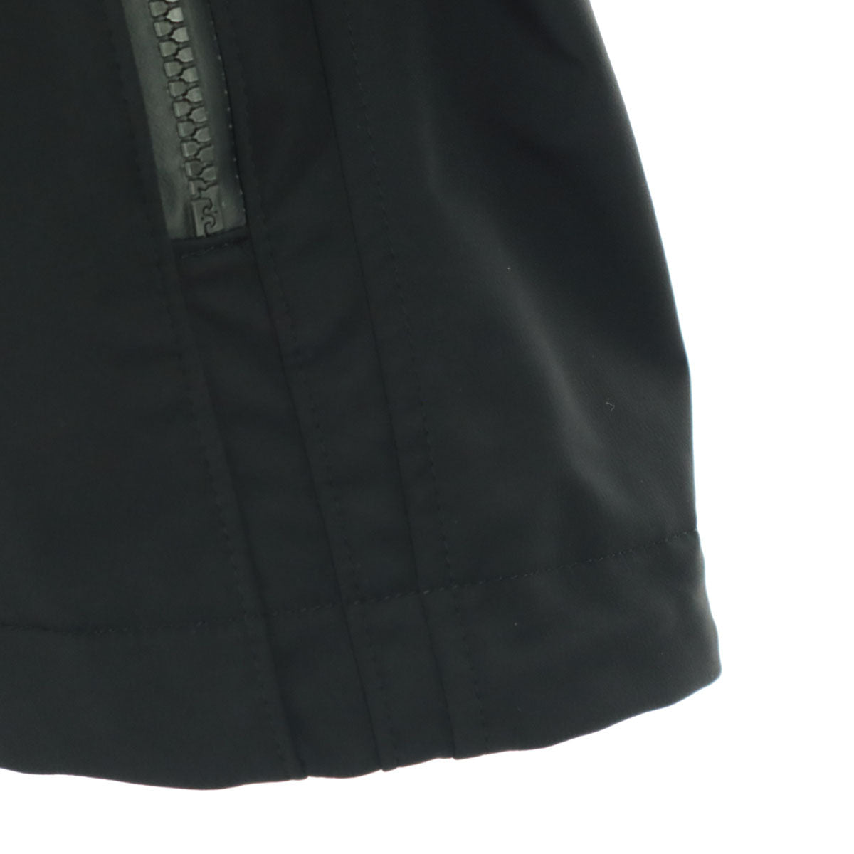 POWERAGE パワーエイジ 日本製 バイク 長袖 ウェア 肘プロテクター ジャケット L ブラック メンズ