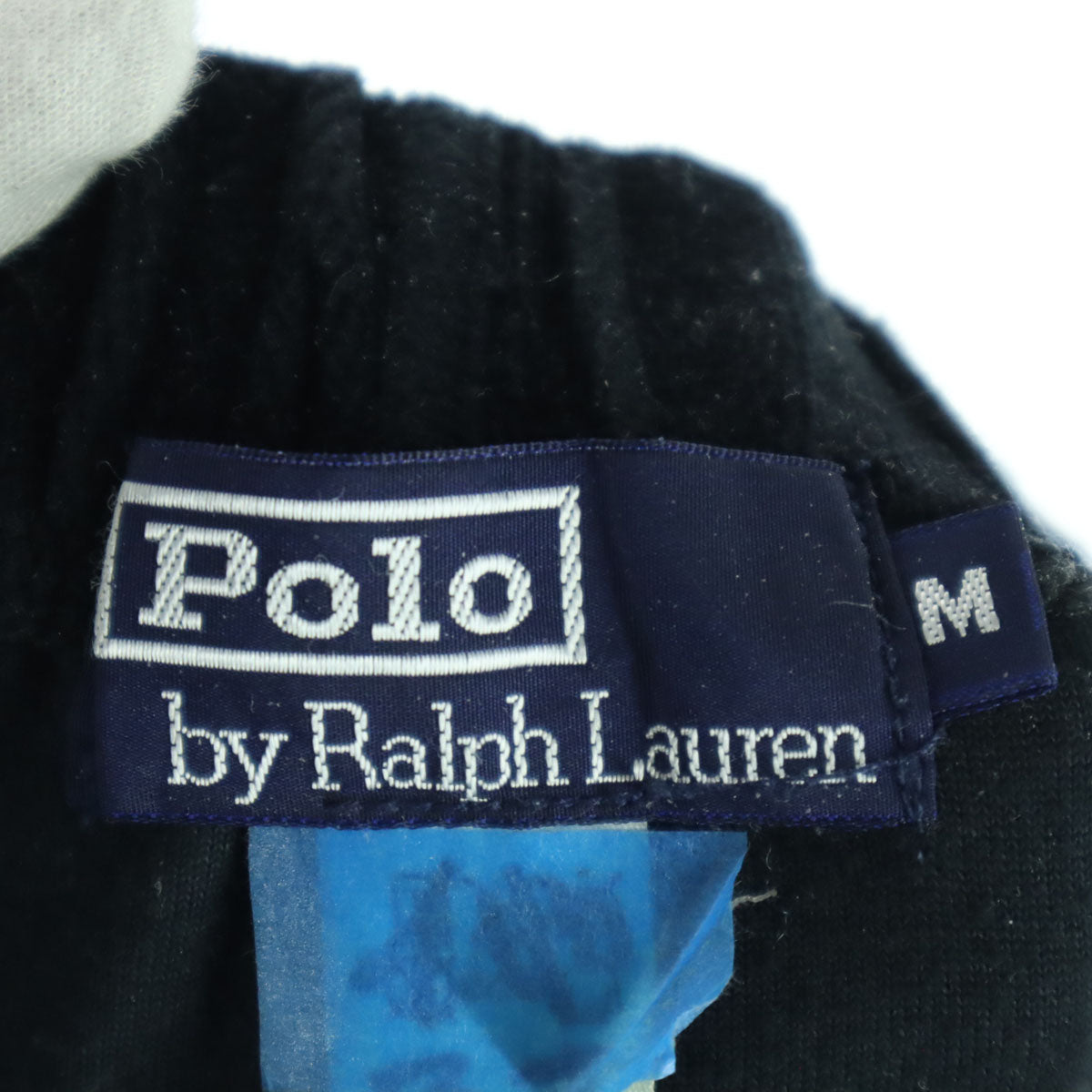 Polo by Ralph Lauren ポロバイラルフローレン ワンポイントロゴ ベロアパンツ M ブラック メンズ