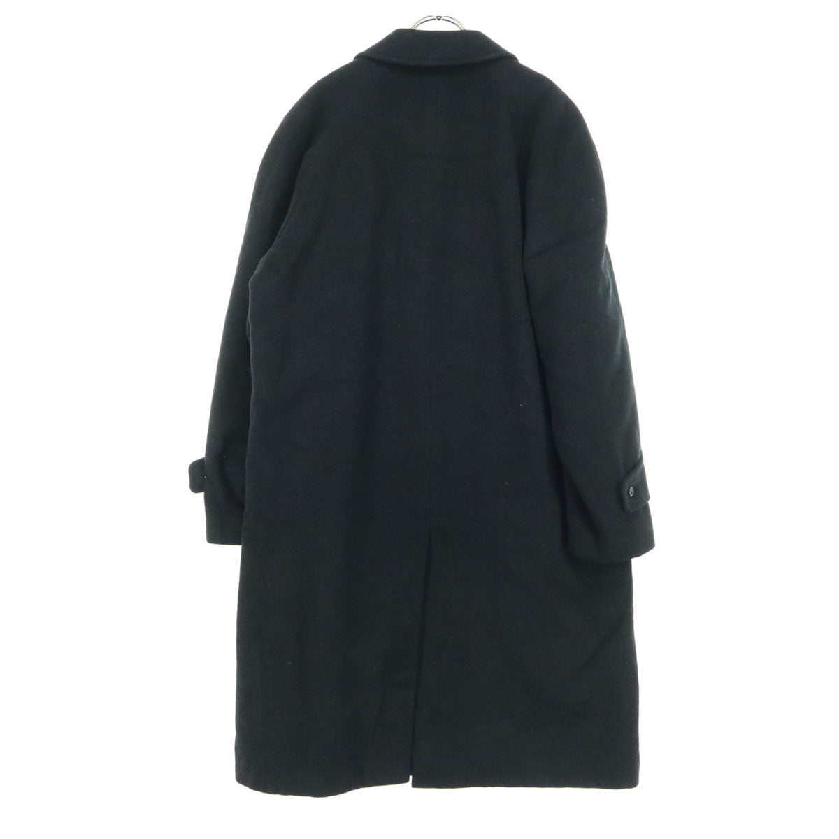 美品 Nazareno Gabrielli ナザレノガブリエリ 長袖 カシミヤ ステンカラーコート A4 ダークグレー メンズ