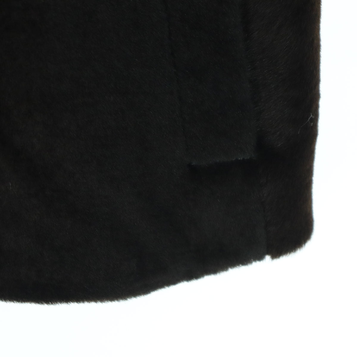 未使用 Banana Republic バナナリパブリック 長袖 ショート丈 リアル ファーコート XS ブラウン 羊革 レディース