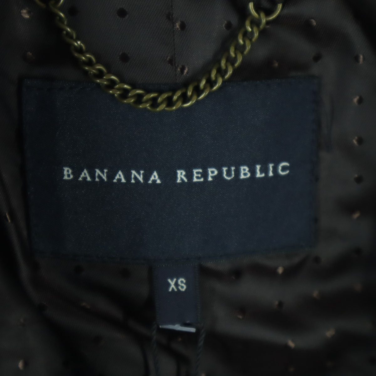 未使用 Banana Republic バナナリパブリック 長袖 ショート丈 リアル ファーコート XS ブラウン 羊革 レディース