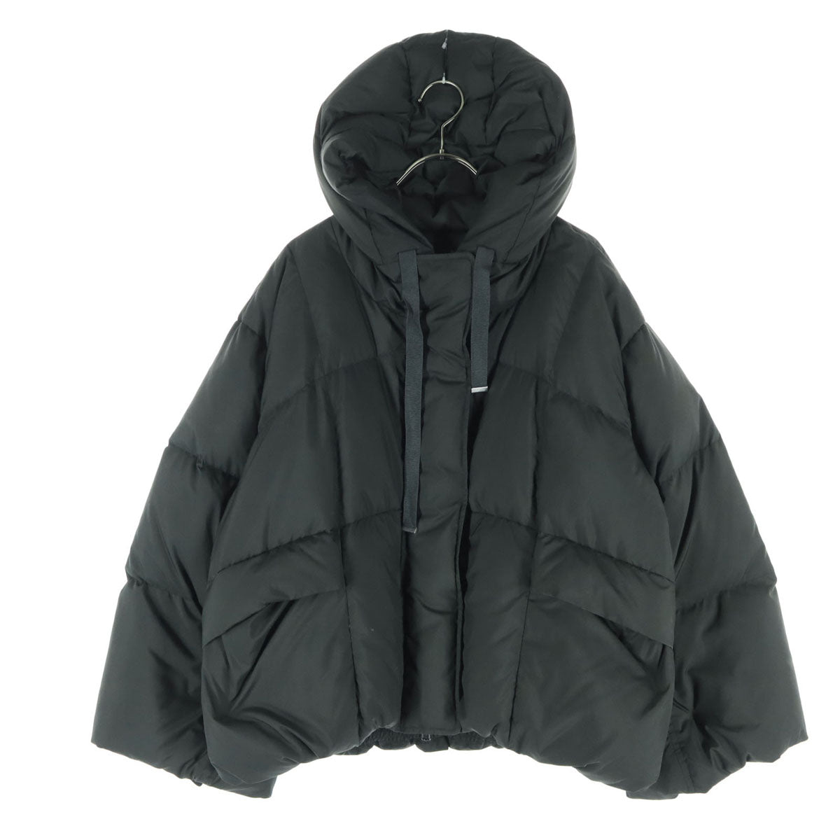 美品 FRAY I.D フレイアイディー LIMONTA 長袖 ショート丈 ダウンジャケット 0 ブラック FWFC234049 レディース