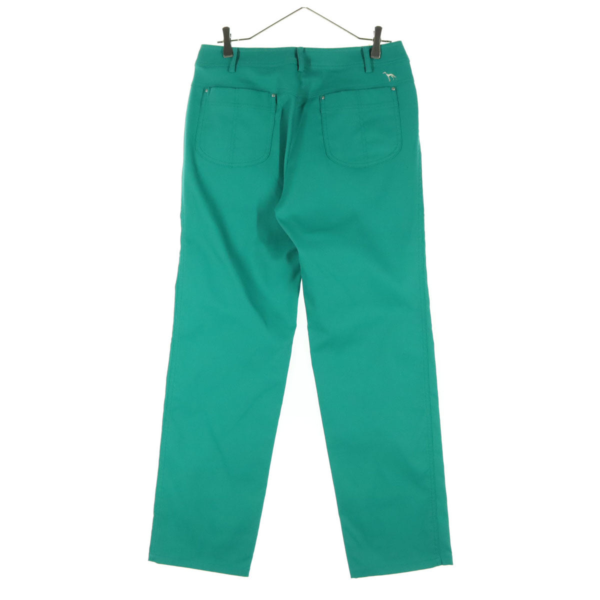 未使用 adabat アダバット ストレッチパンツ 42 グリーン レディース