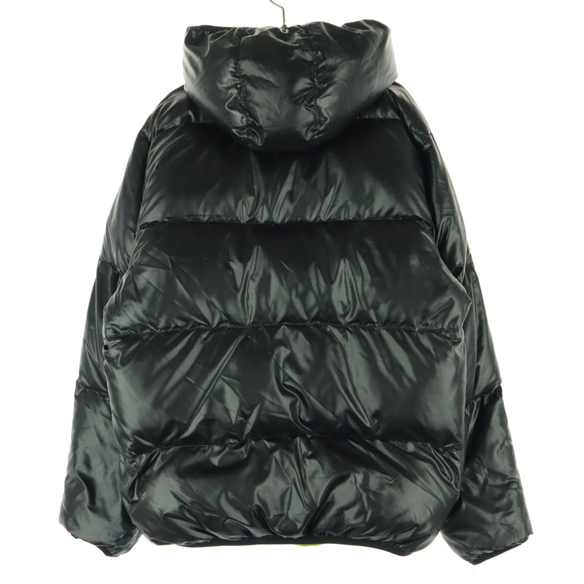 MILLET ミレー リバーシブル ワンポイントロゴ 長袖 ダウンジャケット M グリーン系 メンズ