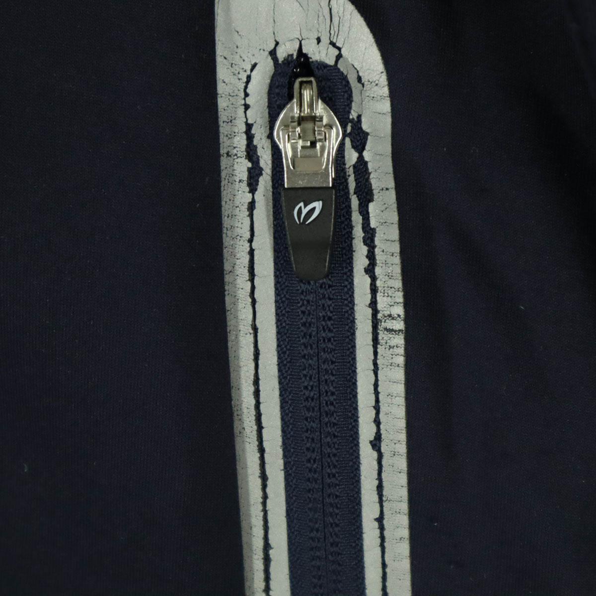 MASTER BUNNY EDITION マスターバニーエディション 裏起毛 ワンポイントロゴ ゴルフ 長袖 ジップパーカー 0 ネイビー レディース