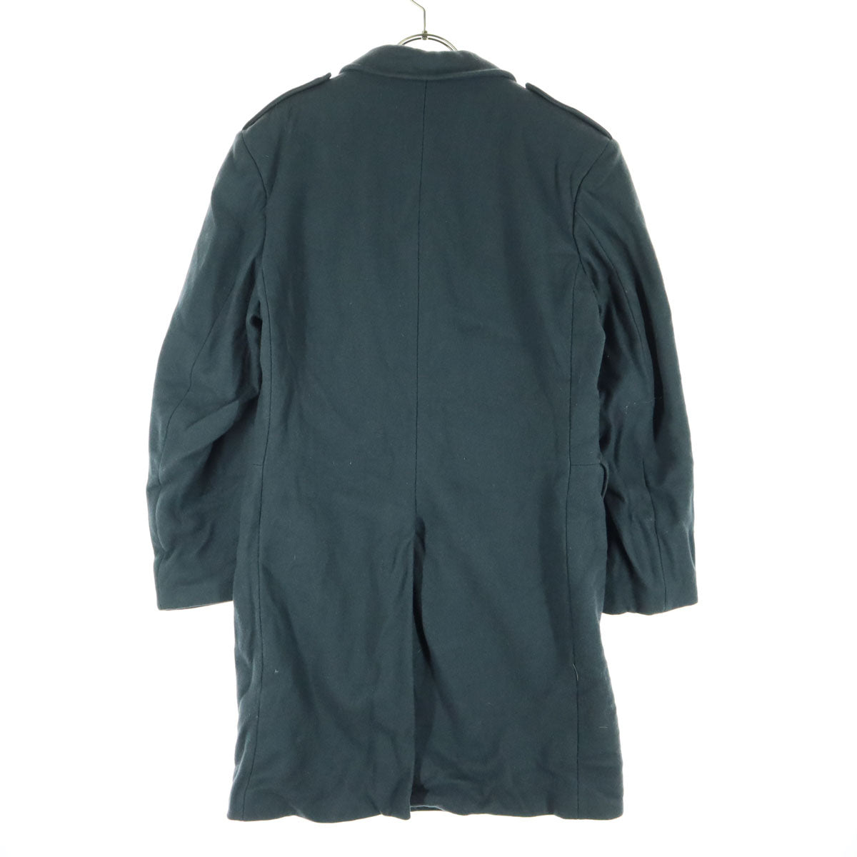 SWEDENISH ARMY スウェーデン軍 長袖 ダブルボタン ピーコート C46 グレー系 金ボタン ミリタリー メンズ