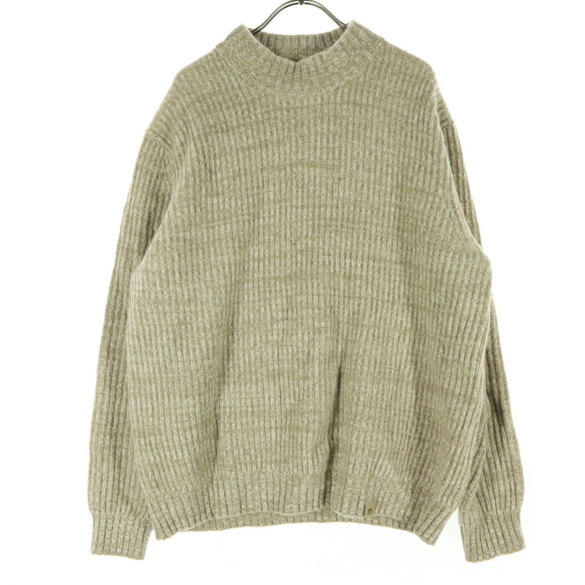 mila schon ミラショーン 長袖 カシミヤ セーター 48 ベージュ ニット メンズ