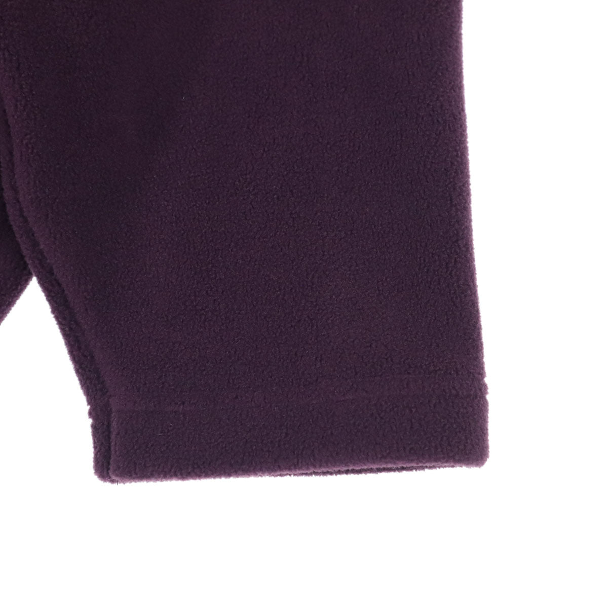 未使用 UNIQLO ユニクロ NEEDLES ニードルズ コラボ ワンポイントロゴ 長袖 フリース カーディガン 3XL パープル ビッグサイズ メンズ