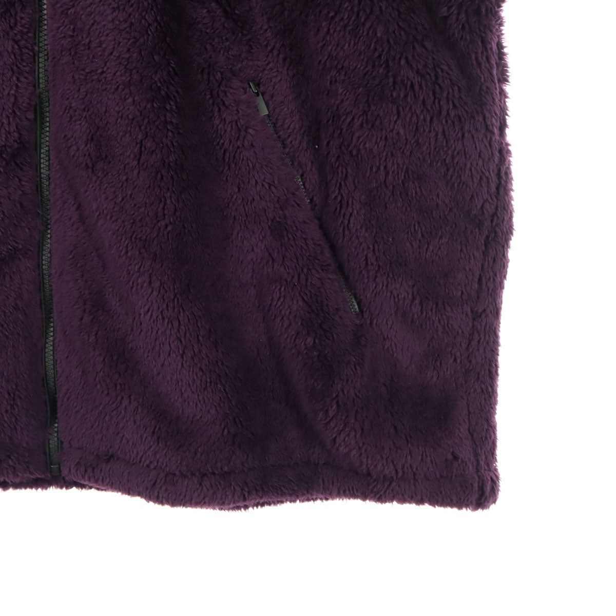 未使用 UNIQLO ユニクロ NEEDLES ニードルズ コラボ 長袖 フリースジャケット 3XL パープル ビッグサイズ メンズ