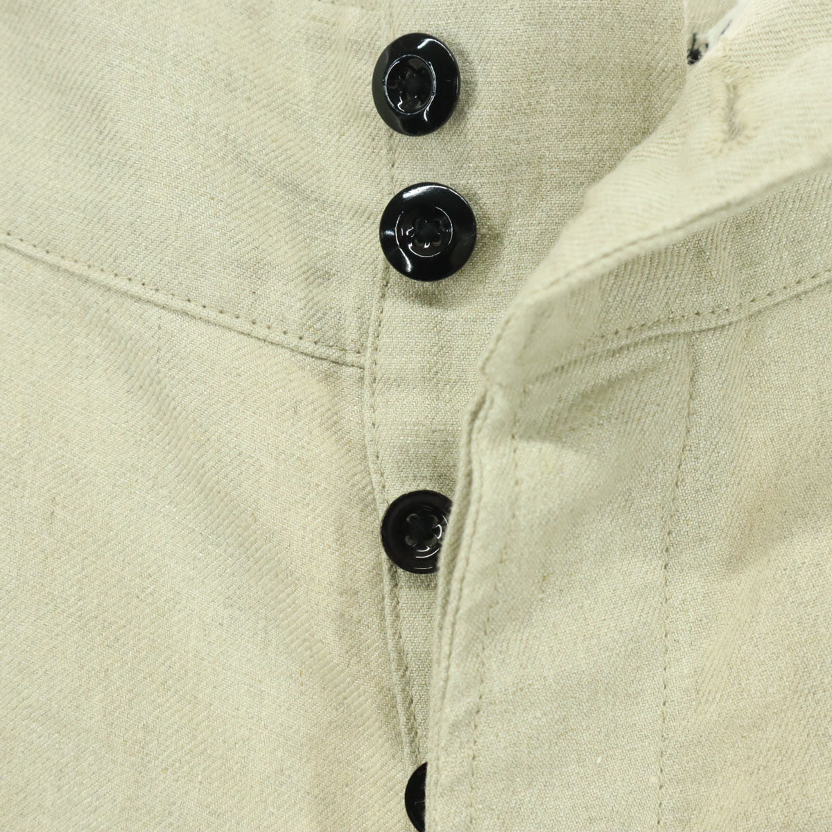 Ets.MATERIAUX イーティーエスマテリオ 日本製 リネンパンツ 3 ベージュ メンズ