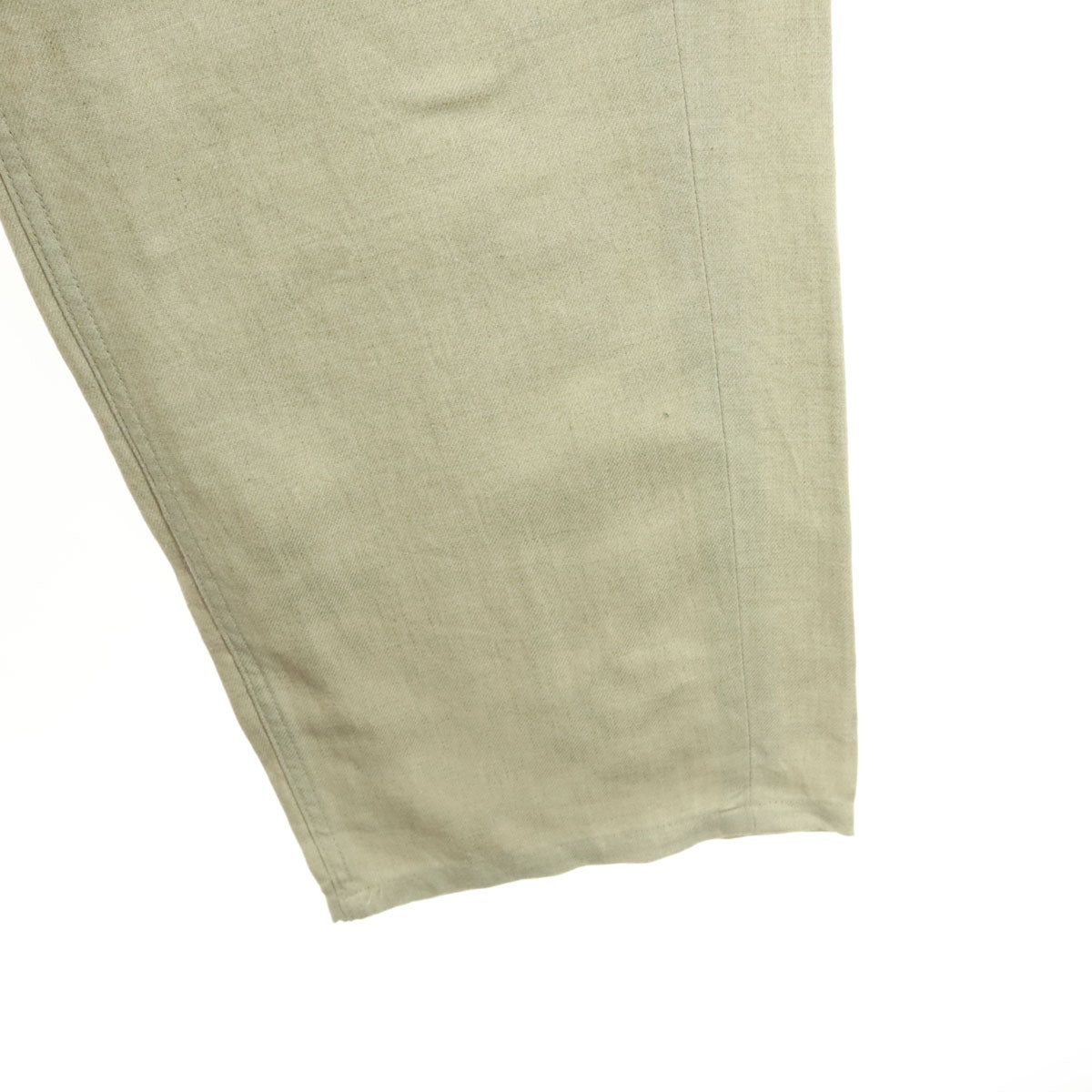 Ets.MATERIAUX イーティーエスマテリオ 日本製 リネンパンツ 3 ベージュ メンズ