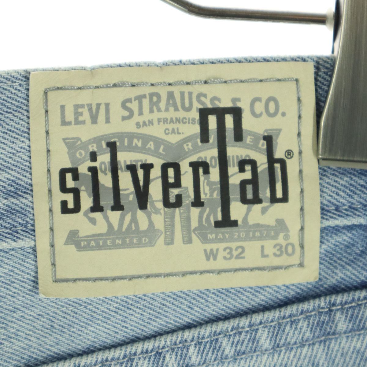 LEVI'S SilverTAB リーバイスシルバータブ ダメージ加工 デニムパンツ w32 ブルー系 メンズ
