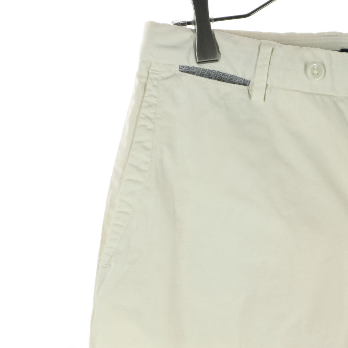 INCOTEX インコテックス SLOWWEAR コットンパンツ 46 ホワイト レディース