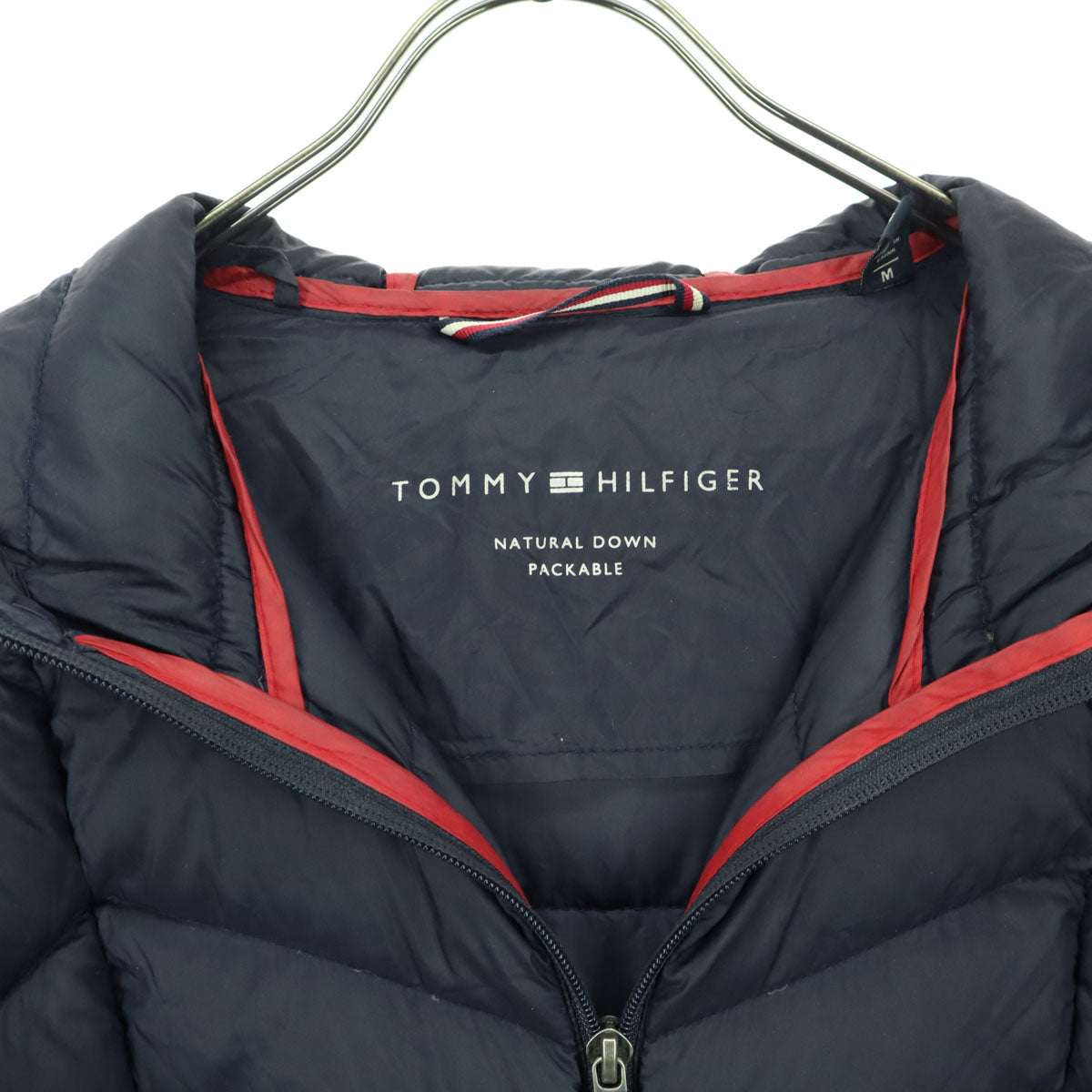 TOMMY HILFIGER トミーヒルフィガー 長袖 ダウンコート ブラック レディース