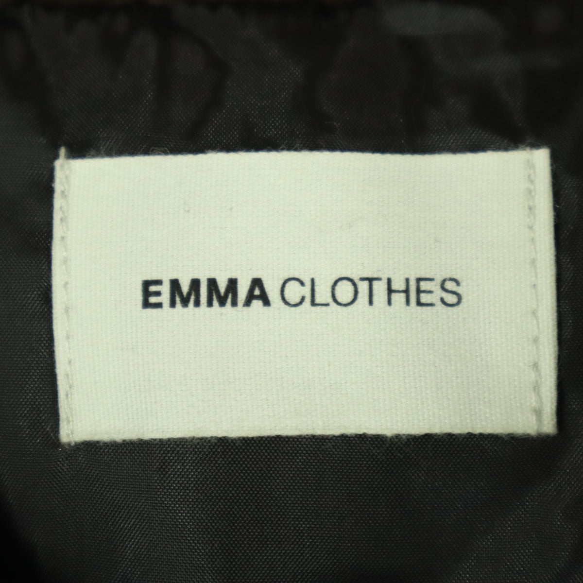 EMMA CLOTHES エマクローズ ナイロン 長袖 中綿ジャケット M ブラック メンズ