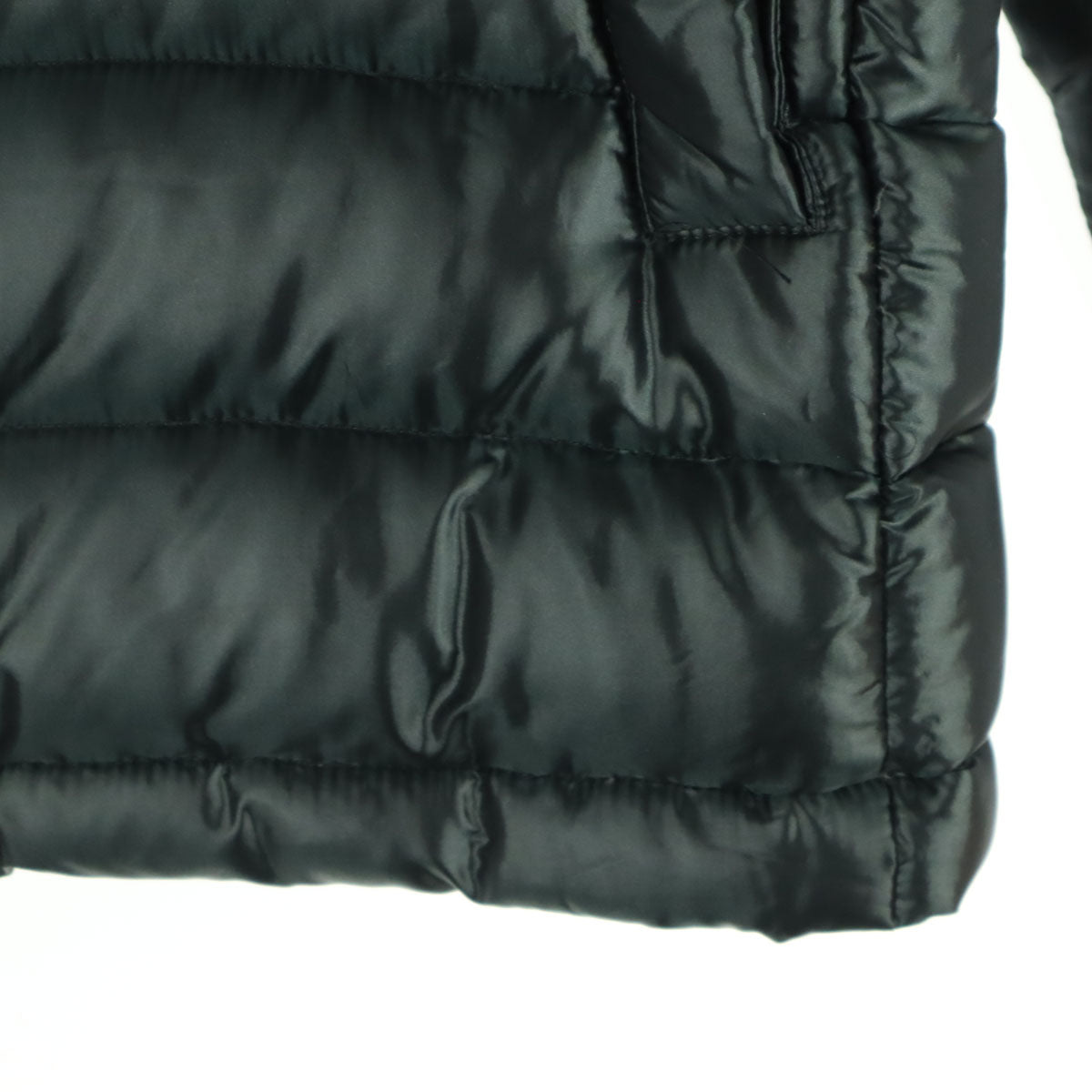 美品 UMO KOBO 生毛工房 日本製 長袖 ダウンジャケット LL ブラック メンズ