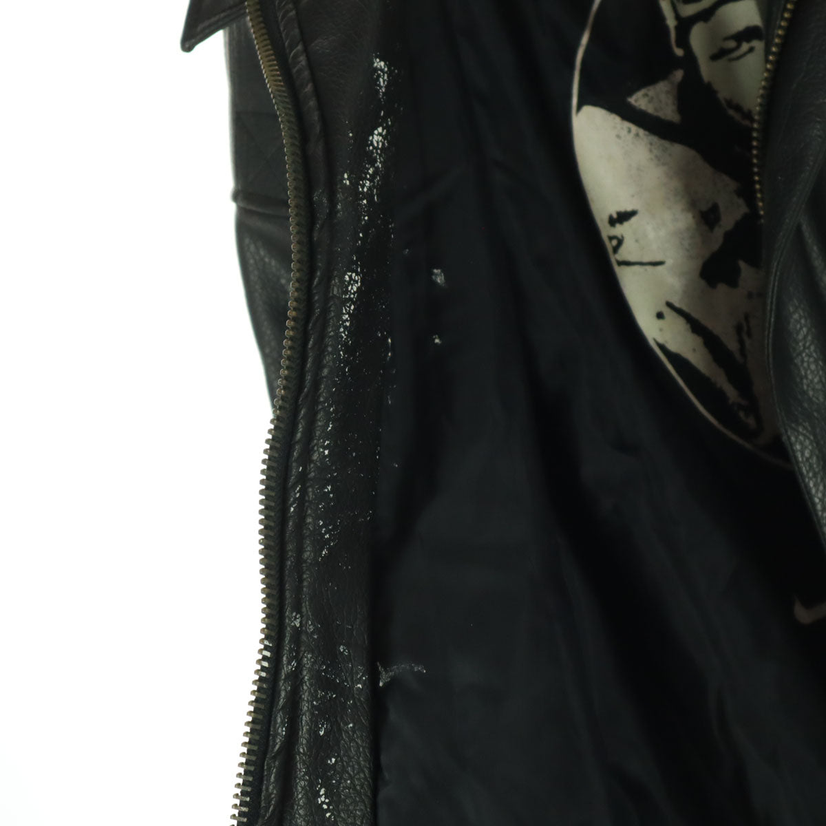 TASS FINDER タスファインダー 長袖 レザージャケット FREE ブラック メンズ