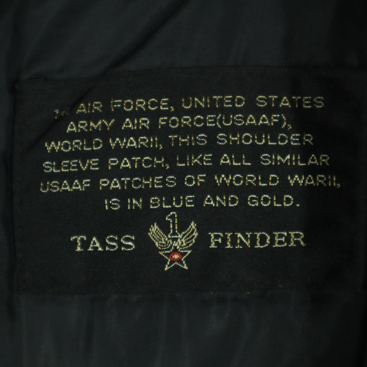 TASS FINDER タスファインダー 長袖 レザージャケット FREE ブラック メンズ