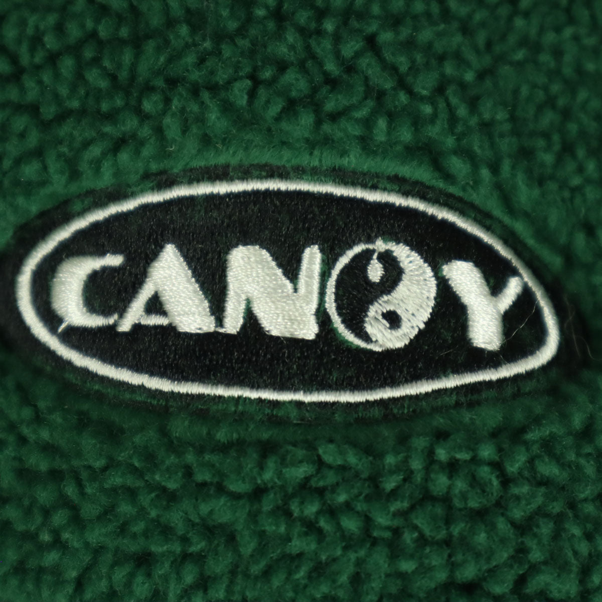 Candy Stripper キャンディーストリッパー ワンポイントロゴ 長袖 ボア キルティング 中綿 ブルゾン 2 グリーン系 レディース