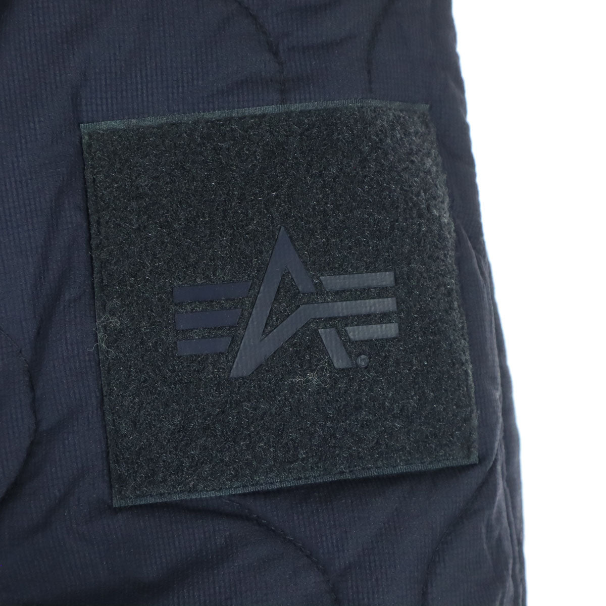ALPHA INDUSTRIES INC アルファインダストリーズ 中綿 キルティングジャケット XL ネイビー THERMOLITE メンズ