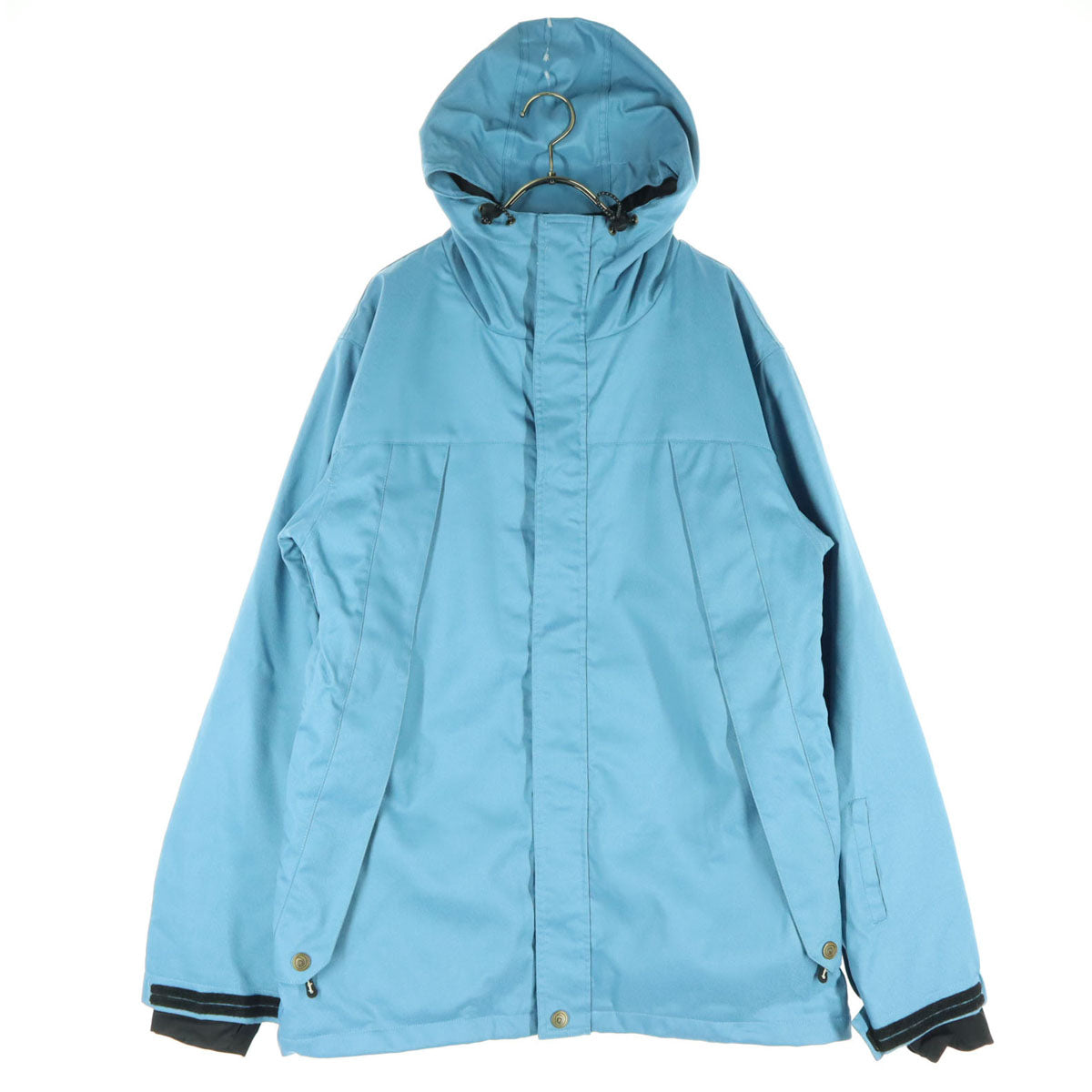 namelessage ネームレスエイジ ワンポイントロゴ 長袖 中綿 スノーボード ウェア L ブルー系 メンズ