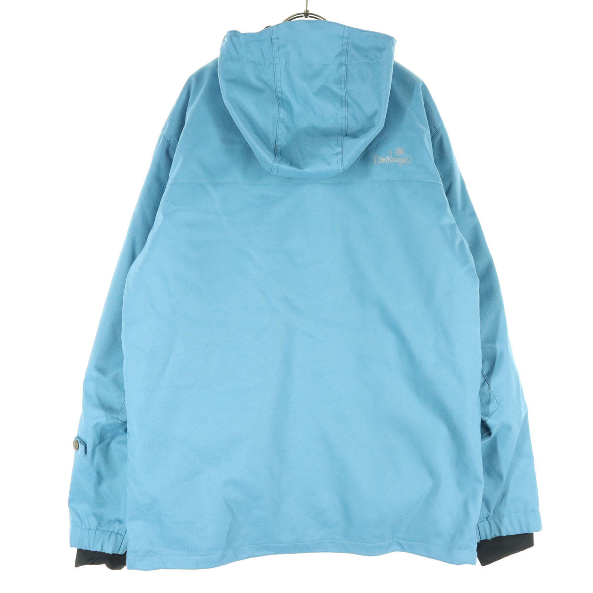 namelessage ネームレスエイジ ワンポイントロゴ 長袖 中綿 スノーボード ウェア L ブルー系 メンズ