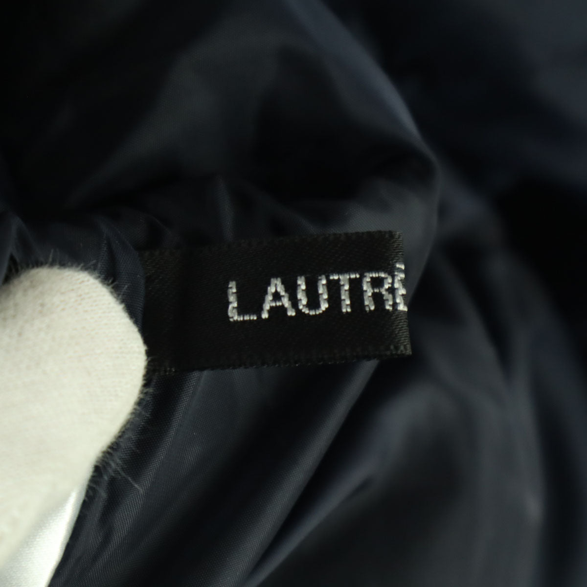 LAUTREAMONT ロートレアモン 長袖 ダウンコート 40 ネイビー レディース