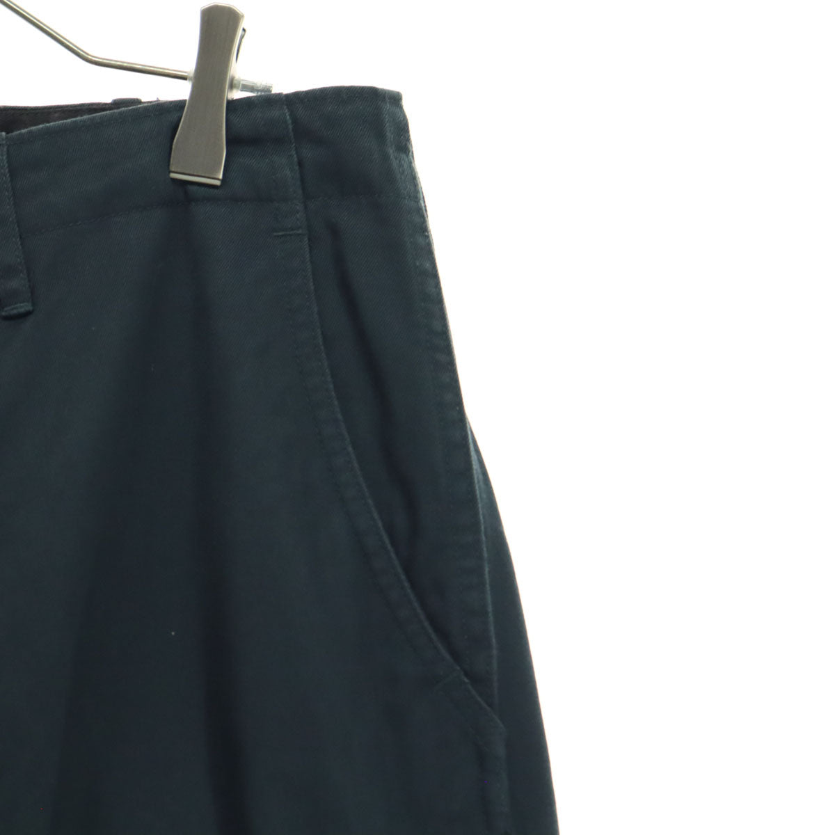 美品 CIOTA シオタ 24SS 日本製 ウエポンチノクロス パンツ 6 ブラック チノパン PTLM-130 メンズ