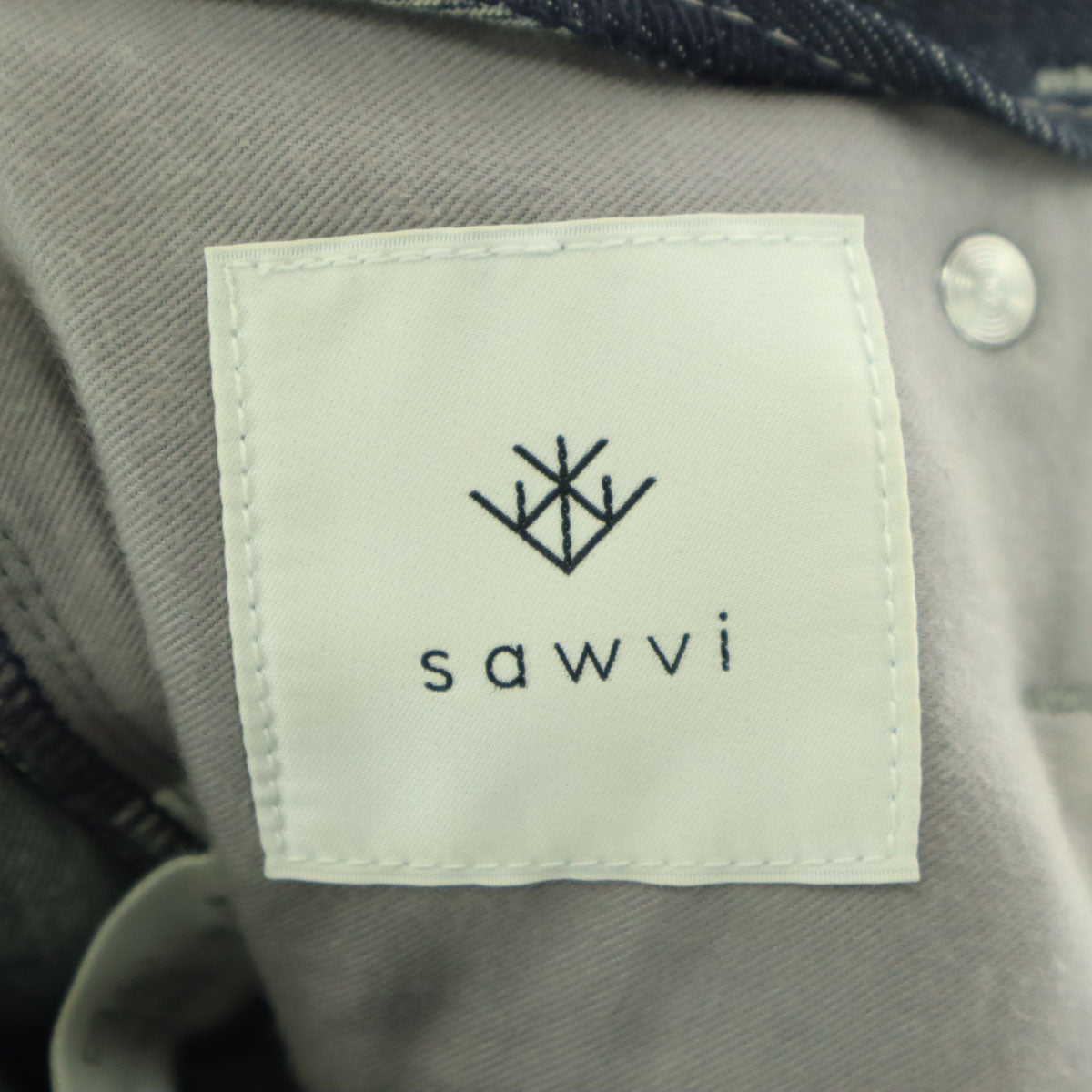 sawvi ソウビ 日本製 デニムパンツ 0 インディゴ レディース