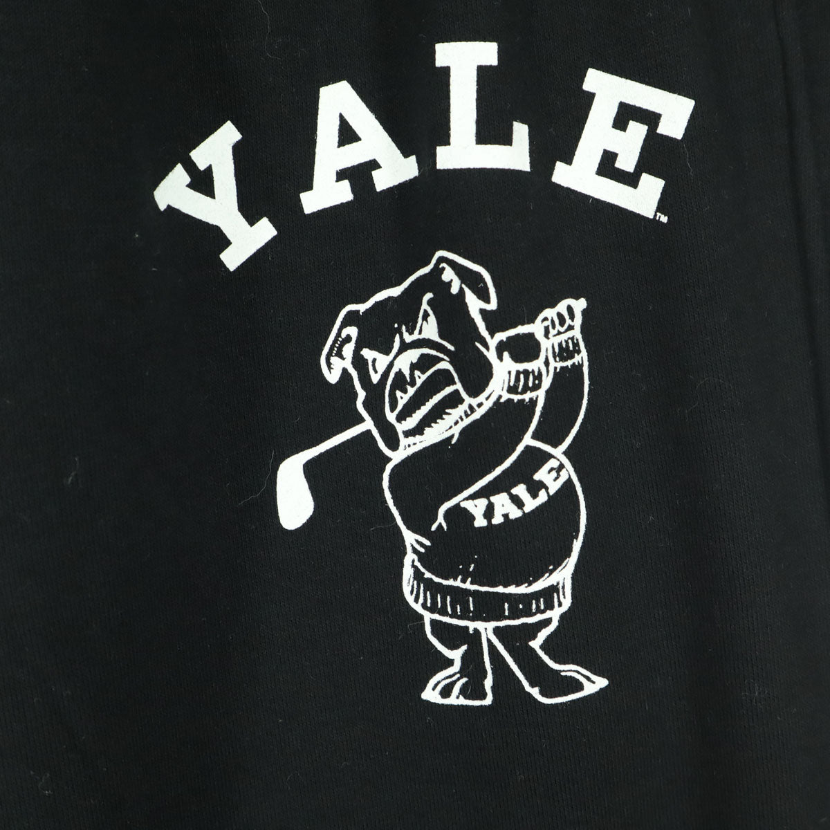 未使用 ANTIQUA GOLF アンティカ ゴルフ プリント スウェットパンツ S ブラック レディース