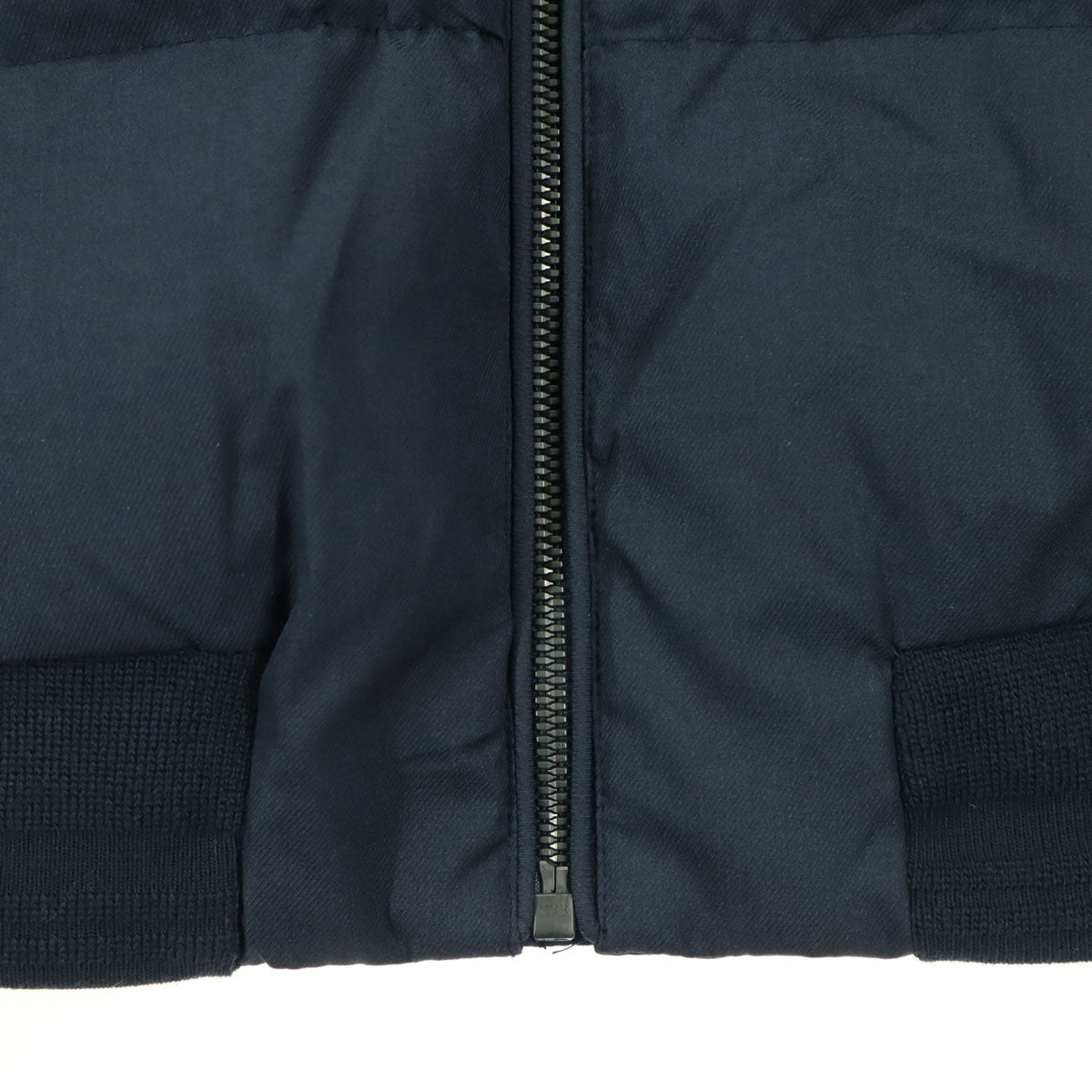 美品 mila schon SPORTS ミラショーン スポーツ ワンポイントロゴ ノースリーブ ダウンベスト 46 ブラック メンズ