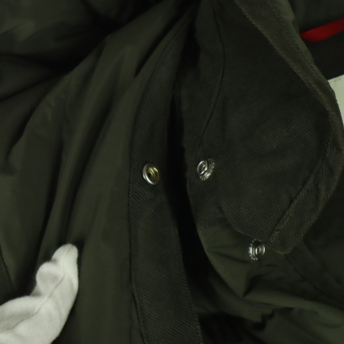 美品 Vincent et Mireille ヴァンソンエミレイユ 長袖 ダウンジャケット 40 カーキ メンズ