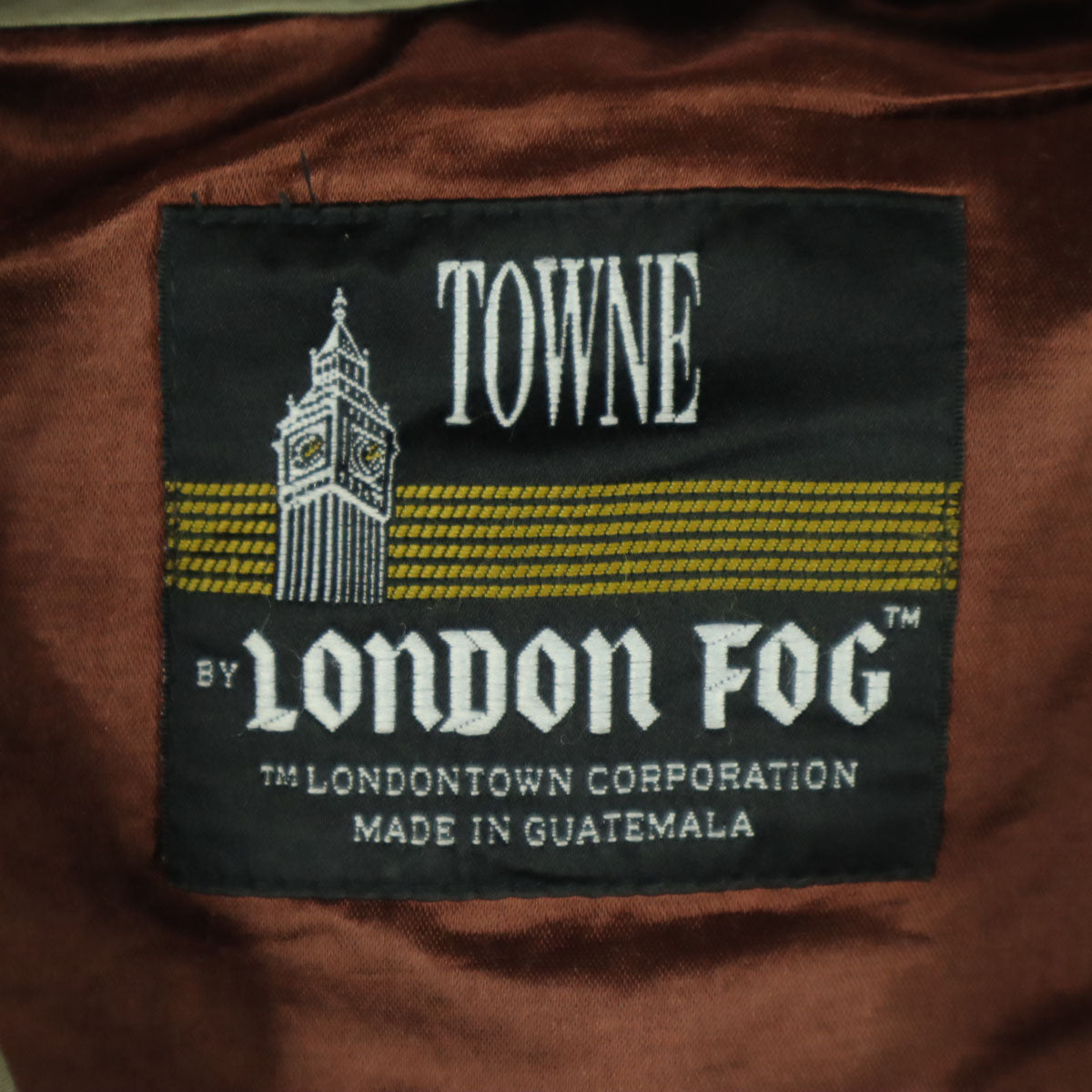 LONDON FOG ロンドンフォグ 80s ヴィンテージ 長袖 トレンチコート 46 グレー系 ライナー取り外し可能 メンズ