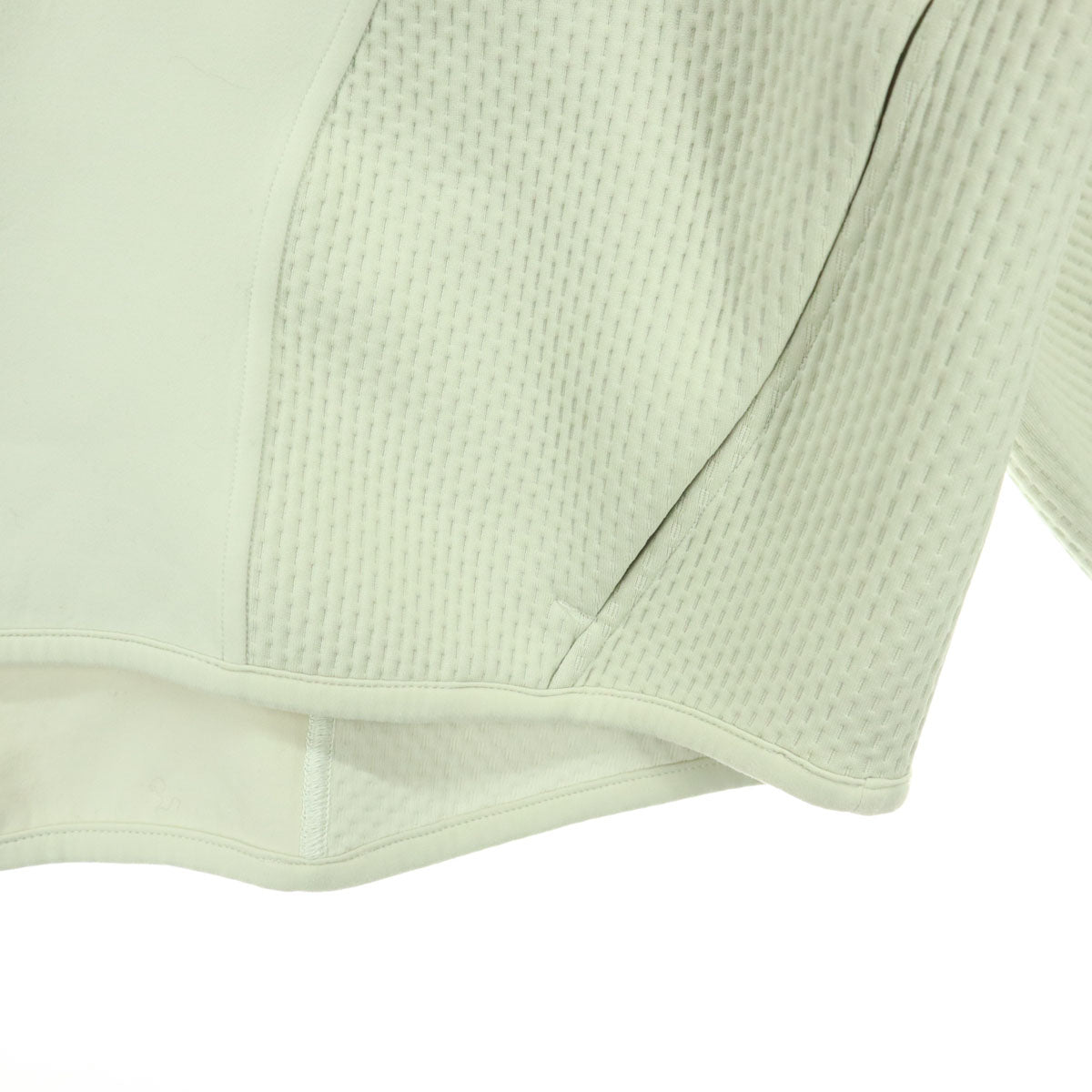 lululemon ルルレモン ワンポイントロゴ 長袖 ナイロンジャケット S ホワイト プルオーバー レディース