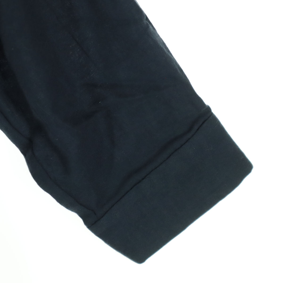 bedsidedrama ベッドサイドドラマ 日本製 長袖 シャツワンピース ネイビー 切替 ニット レディース