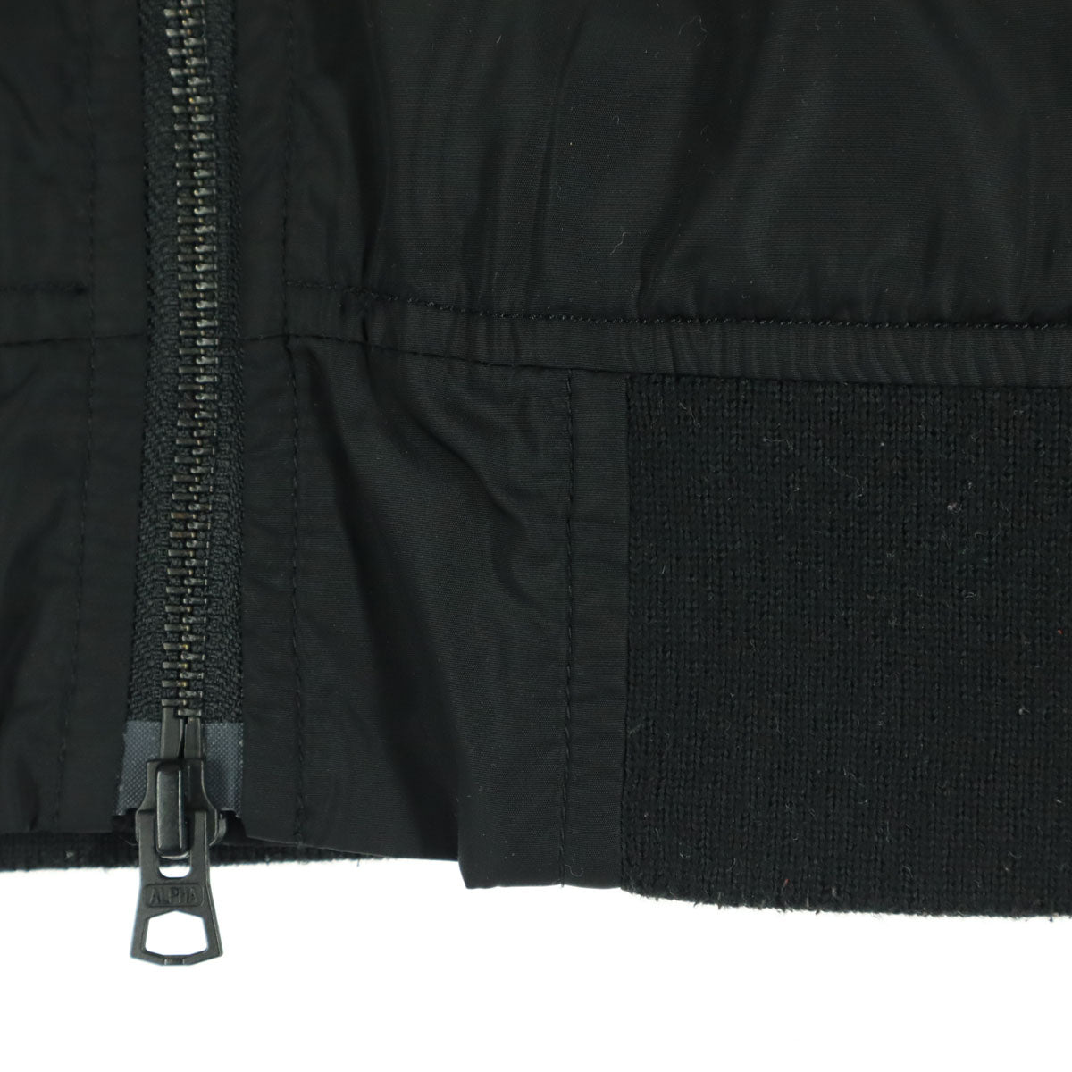ALPHA INDUSTRIES INC アルファインダストリーズ アーバンリサーチコラボ 長袖 MA-1 ブルゾン XS ブラック メンズ