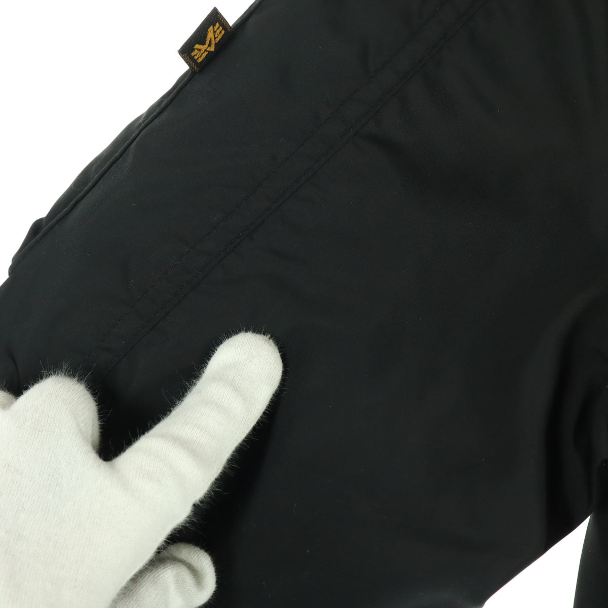 ALPHA INDUSTRIES INC アルファインダストリーズ アーバンリサーチコラボ 長袖 MA-1 ブルゾン XS ブラック メンズ