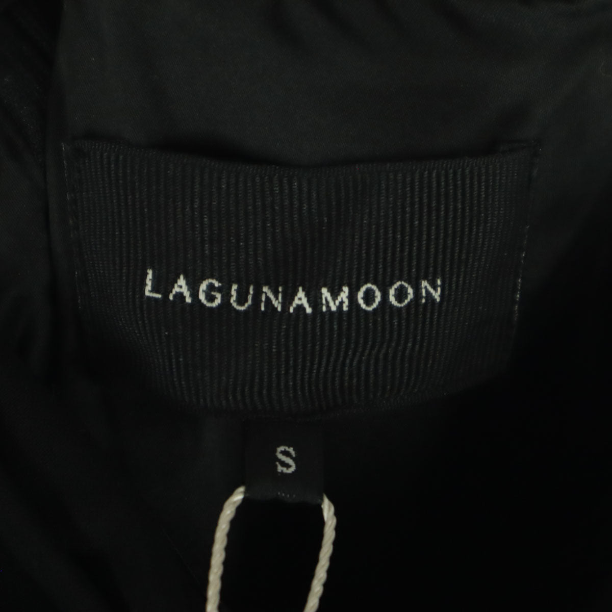 未使用 LAGUNAMOON ラグナムーン サロペット S ブラック オールインワン レディース