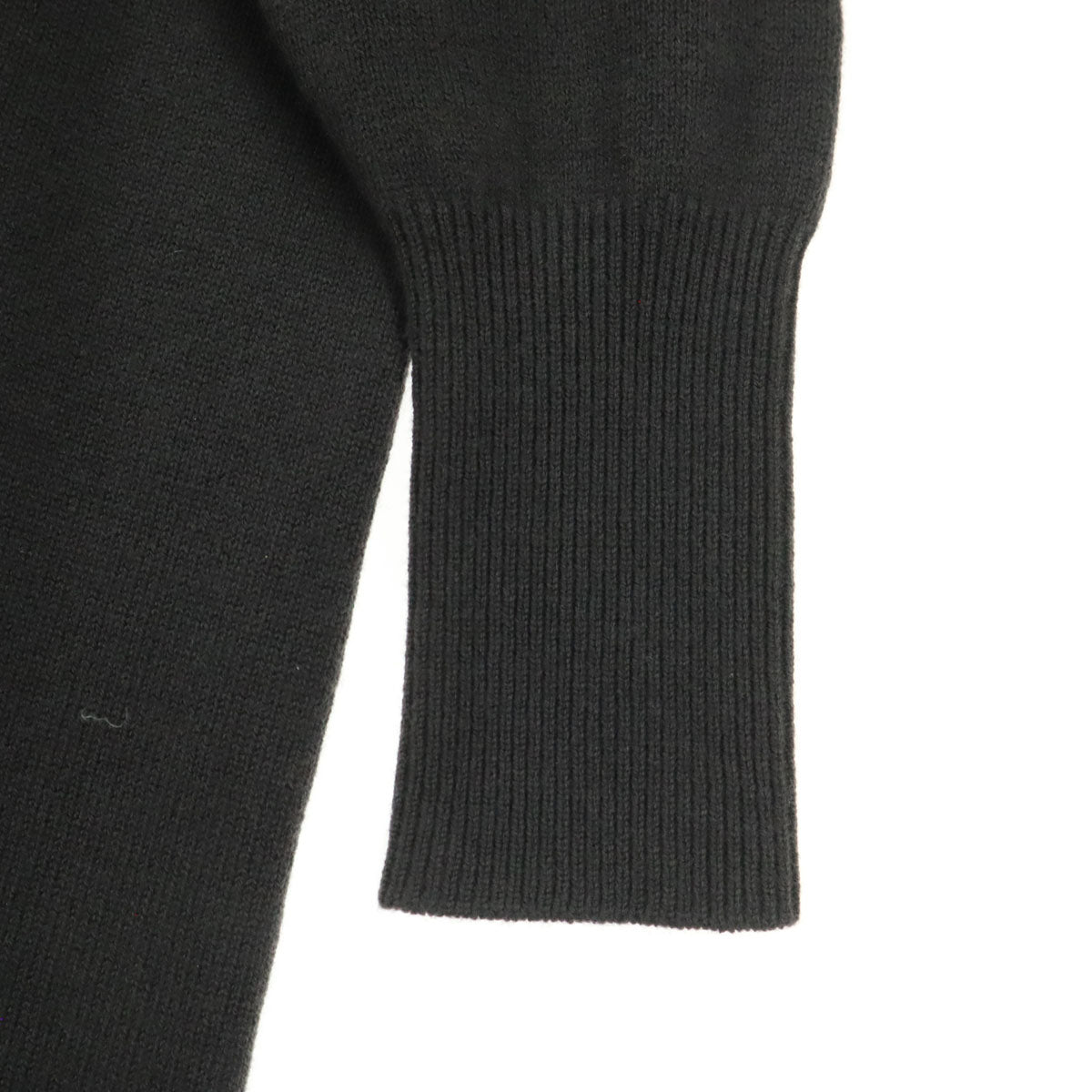 未使用 green label relaxing グリーンレーベルリラクシング 長袖 フルジップアップ ニット ロングワンピース F グレー レディース