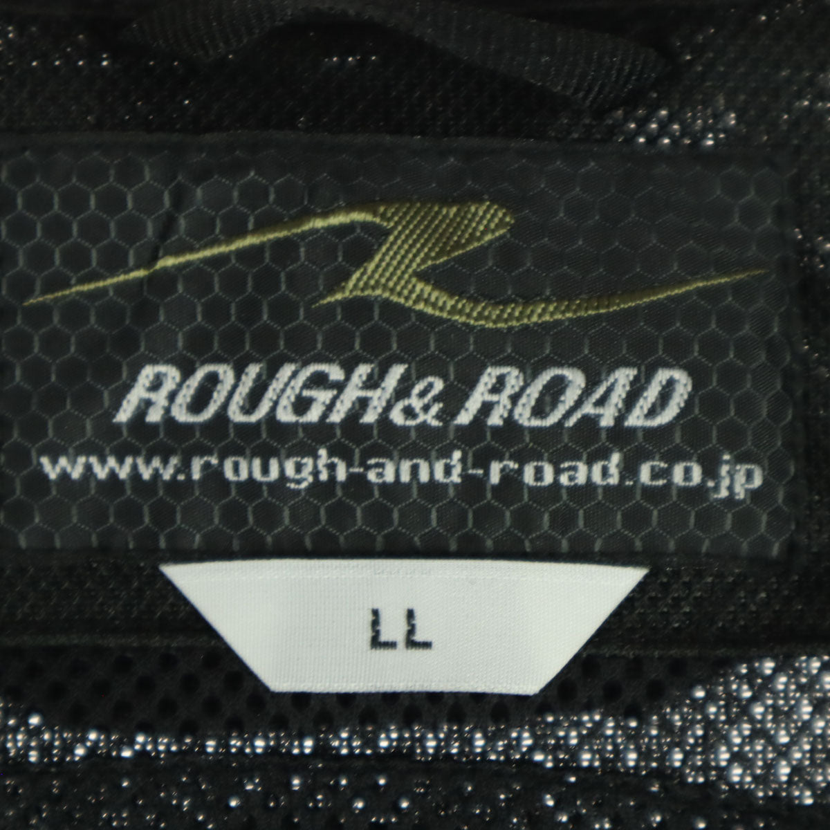 Rough & Road ラフアンドロード 長袖 ツーリング ジャケット LL ブラック プロテクター入り メンズ