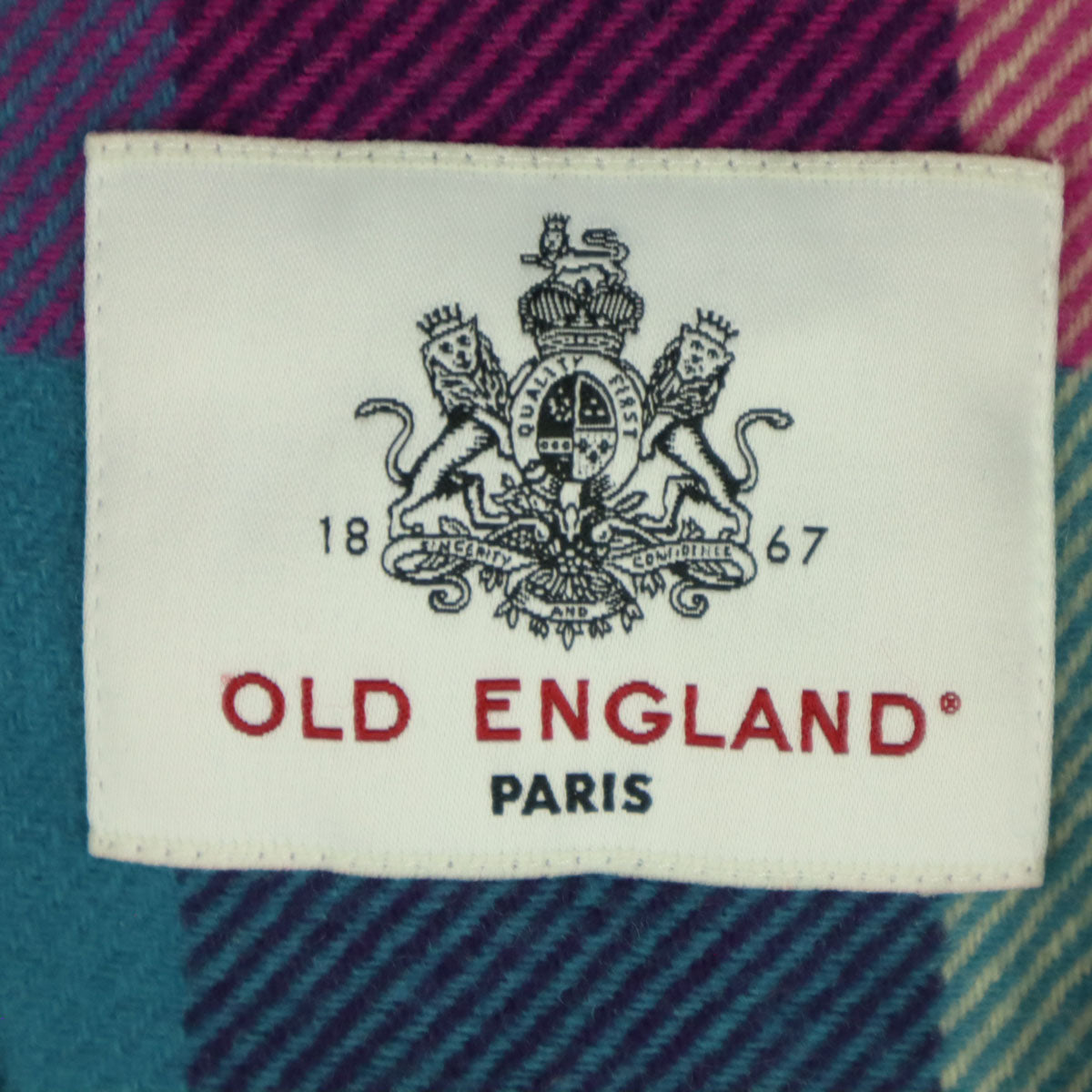 OLD ENGLAND オールドイングランド 長袖 中綿 キルティングジャケット 34 ブラウン系 レディース