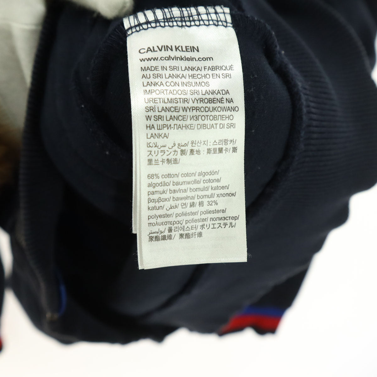 Calvin klein カルバンクライン 長袖 ドライバーズ ジップジャケット XL ブラック メンズ